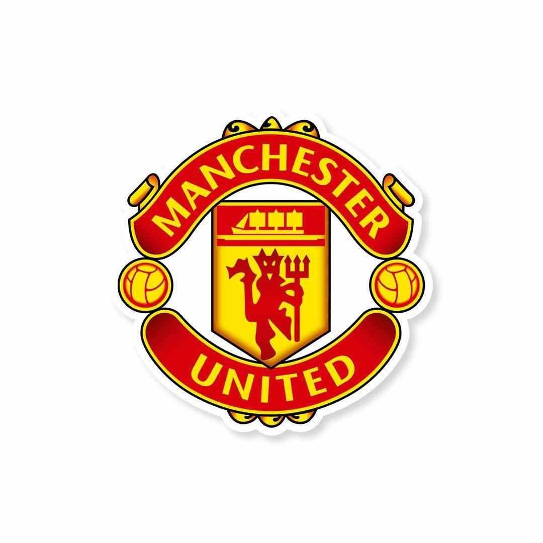 Manchester Red Football Fan Sticker - Stickers | STICK IT UP