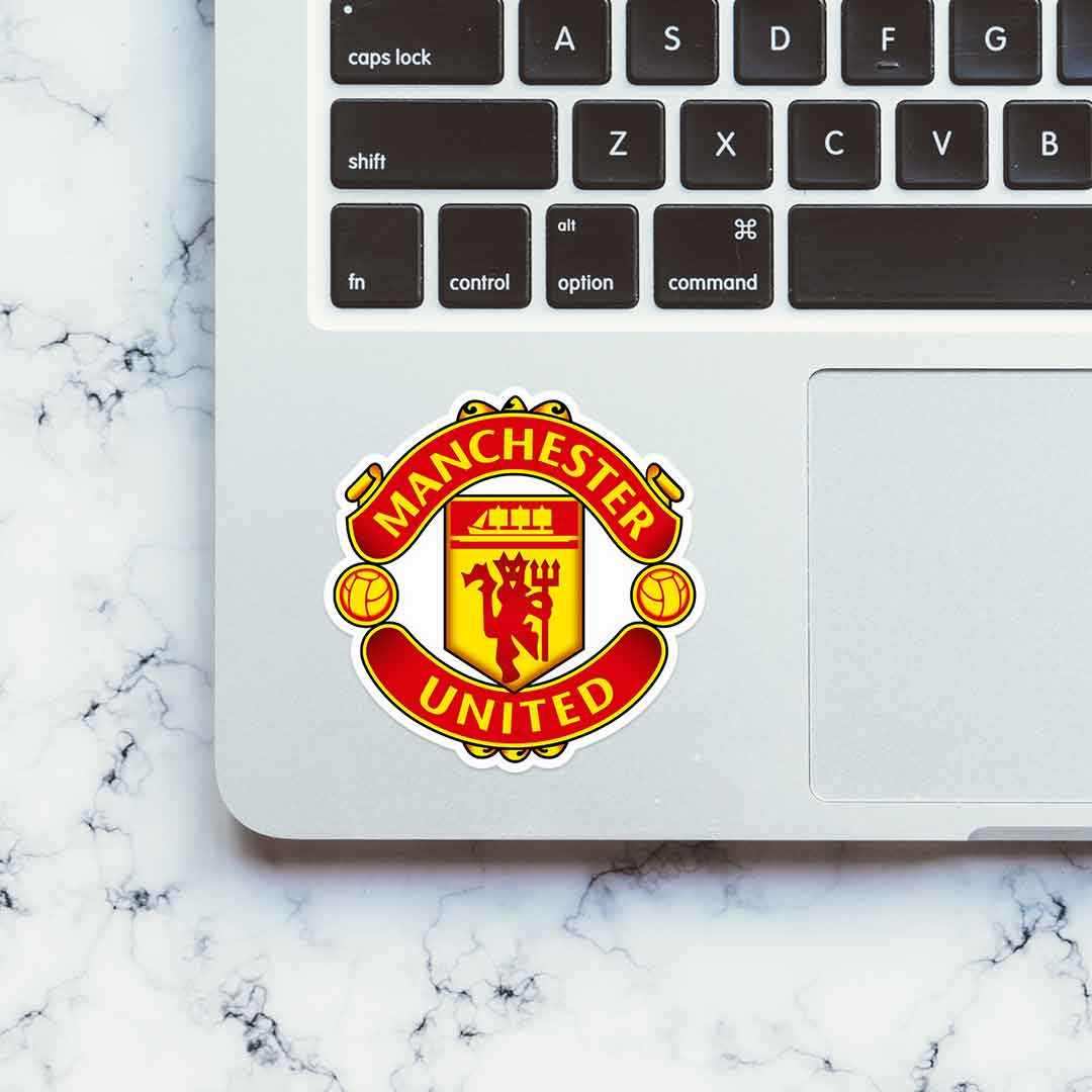 Manchester Red Football Fan Sticker - Stickers | STICK IT UP