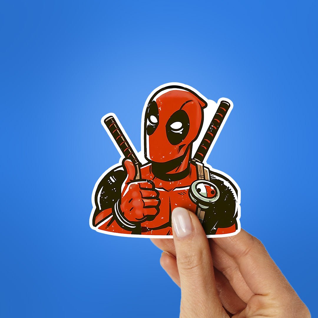Thumbs Up Mers Sticker waterproof vinyl decal for laptop, bike, car & bottle