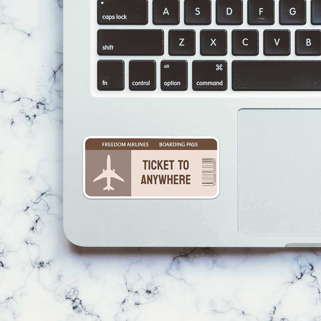 Ticket Sticker - Stickers | STICK IT UP