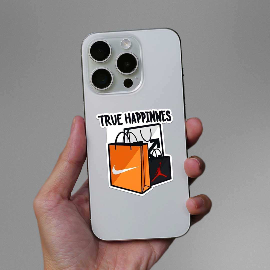 True Happinnes Sticker - Stickers | STICK IT UP
