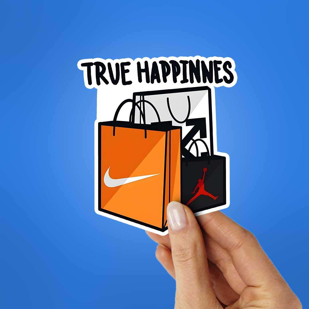 True Happinnes Sticker - Stickers | STICK IT UP