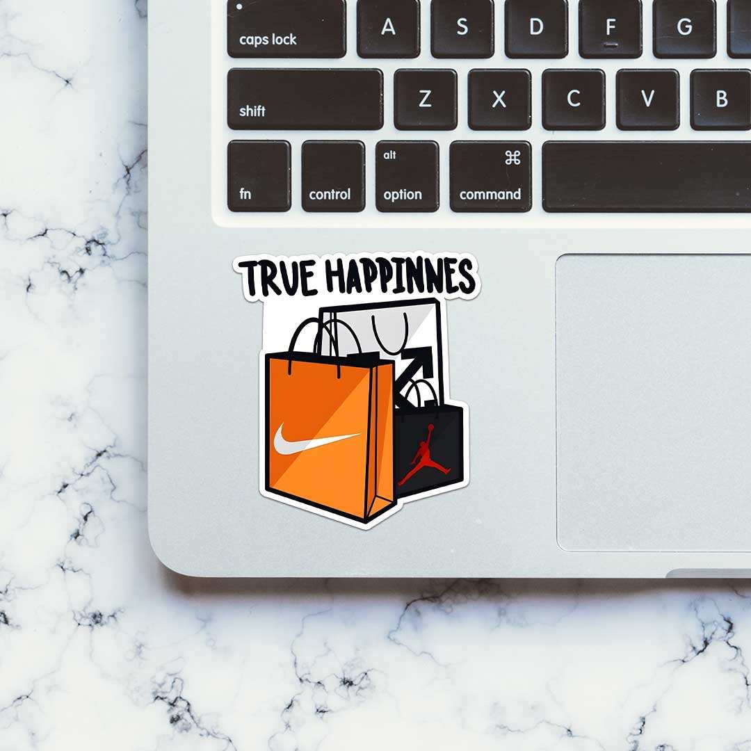 True Happinnes Sticker - Stickers | STICK IT UP