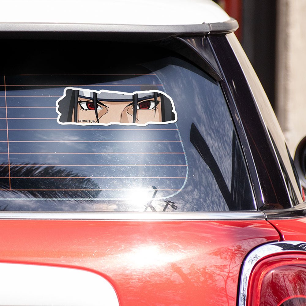 Red Eyes Ninja Bumper Sticker - Bumper Stickers | STICK IT UP
