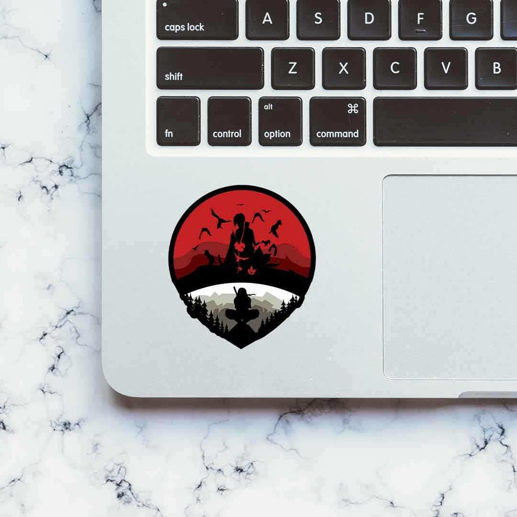 Uchiha Logo Sticker - Stickers | STICK IT UP
