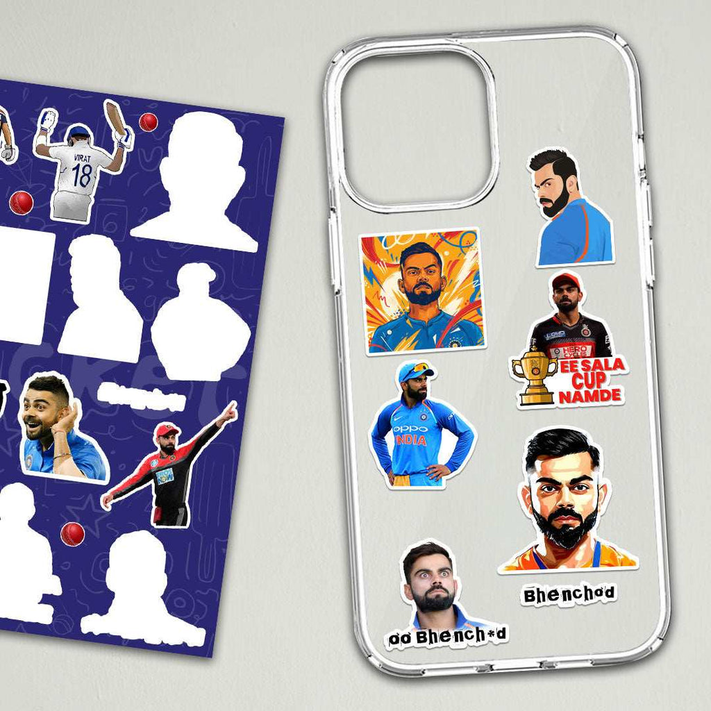 Cricket King Fan Sticker Sheet - die-cut vinyl sticker sheet | STICK IT UP Canada