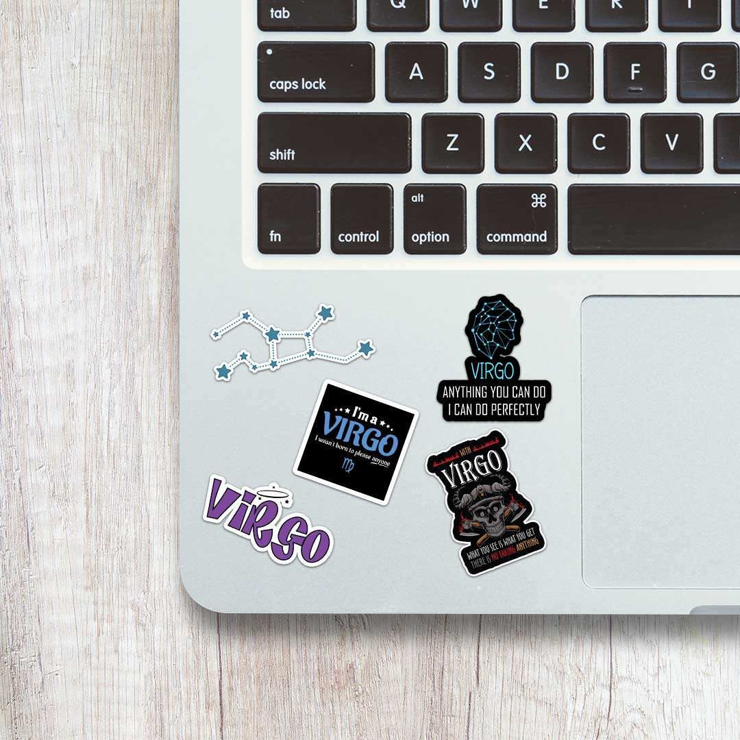 Virgo Zodiac Sticker Sheet - die-cut vinyl sticker sheet | STICK IT UP Canada