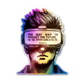 Visionary Reality Holographic Stickers - Holographic Stickers | STICK IT UP