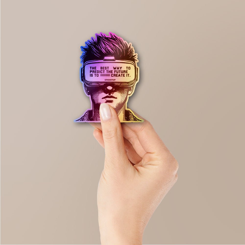 Visionary Reality Holographic Stickers - Holographic Stickers | STICK IT UP