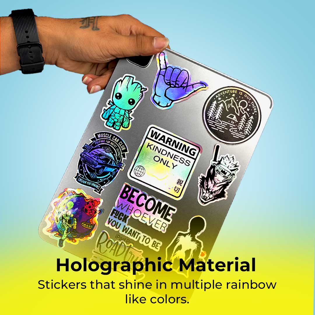 Visionary Reality Holographic Stickers - Holographic Stickers | STICK IT UP