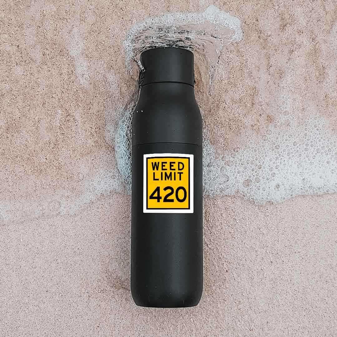 Weed Limit Sticker - Stickers | STICK IT UP