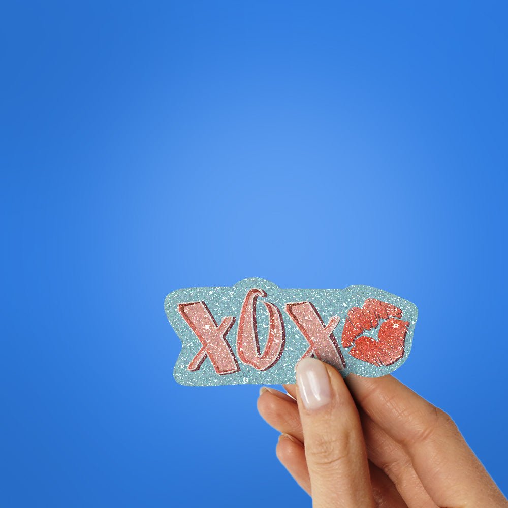 Xox Sticker Glitter Sticker - Glitter Stickers | STICK IT UP
