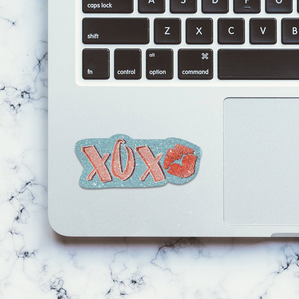 Xox Sticker Glitter Sticker - Glitter Stickers | STICK IT UP