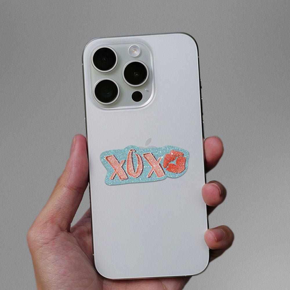 Xox Sticker Glitter Sticker - Glitter Stickers | STICK IT UP